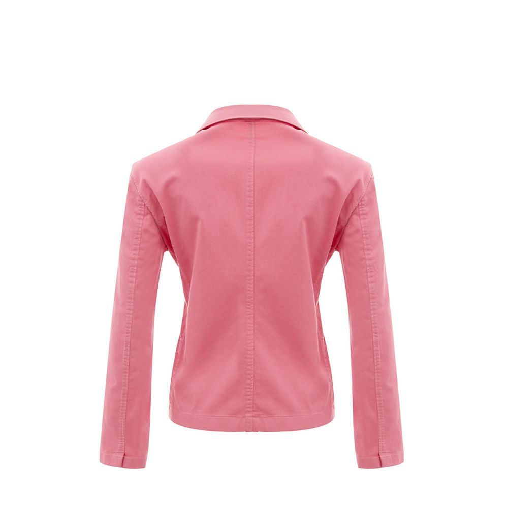 Lardini Elegant Roze Katoenen Jasje voor Haar