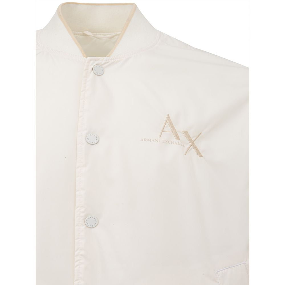 Armani Exchange Elegant Wit Designerjack voor Heren