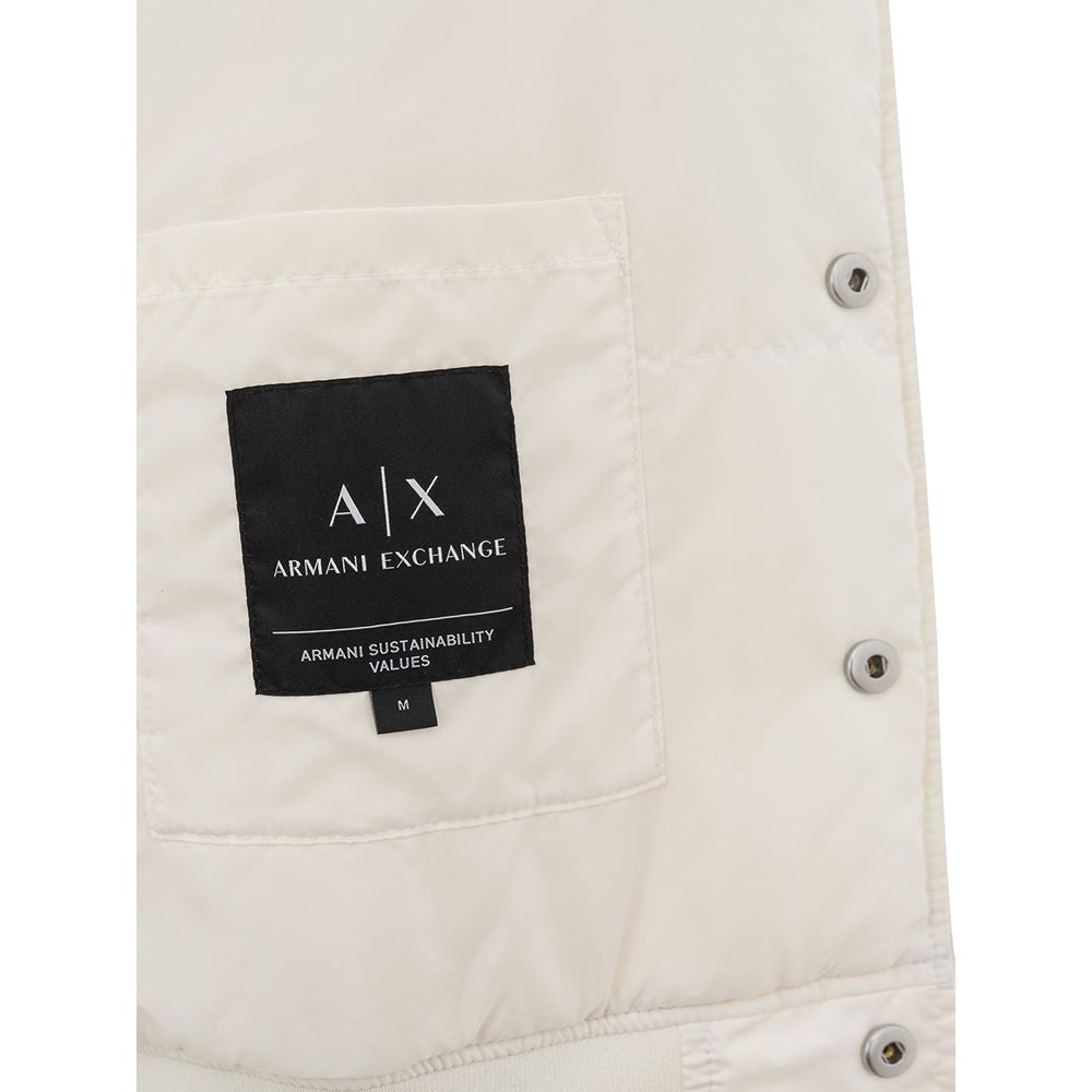 Armani Exchange Elegant Wit Designerjack voor Heren