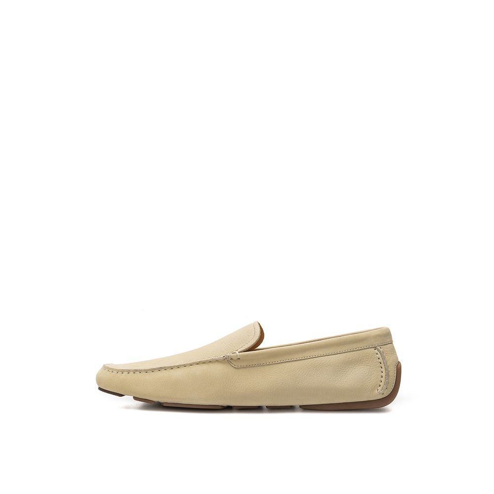 Bally beige leren loafer