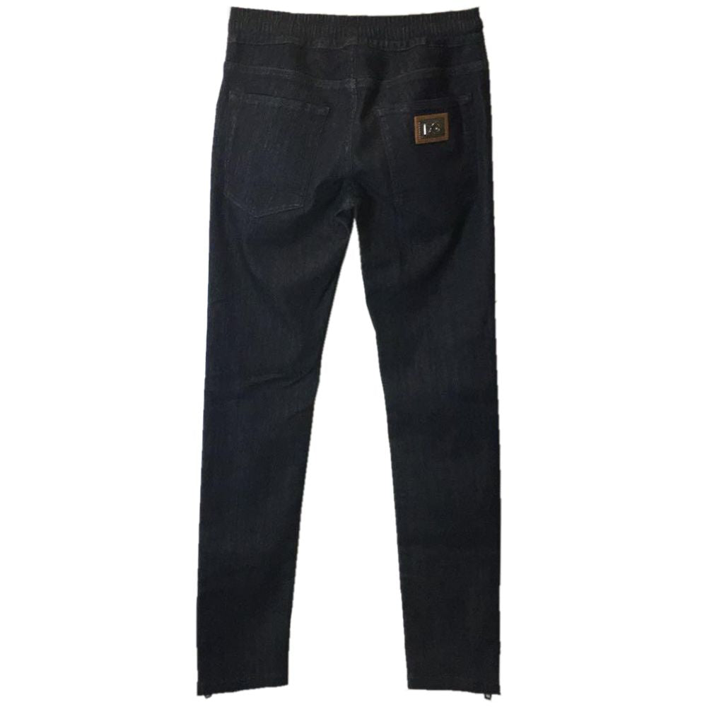 Dolce & Gabbana Blue Cotton Jeans & Pant