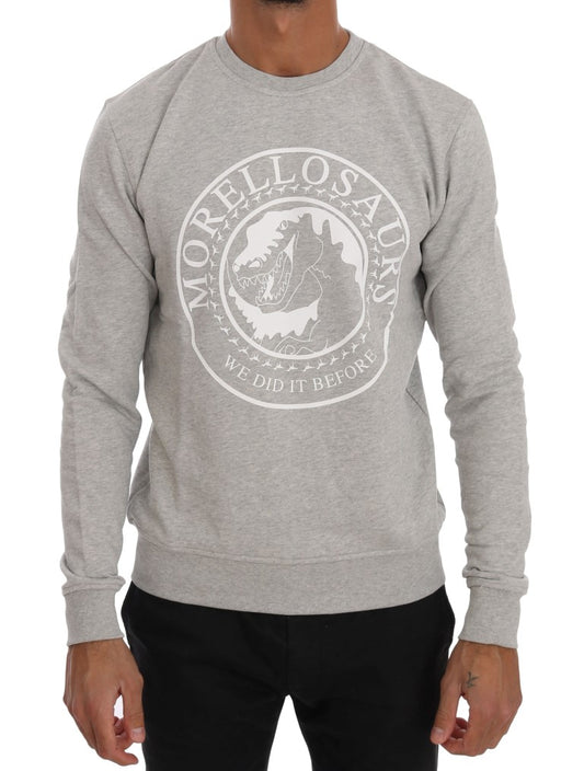 Frankie Morello Chic Morellosaurs Crewneck Katoenen Trui