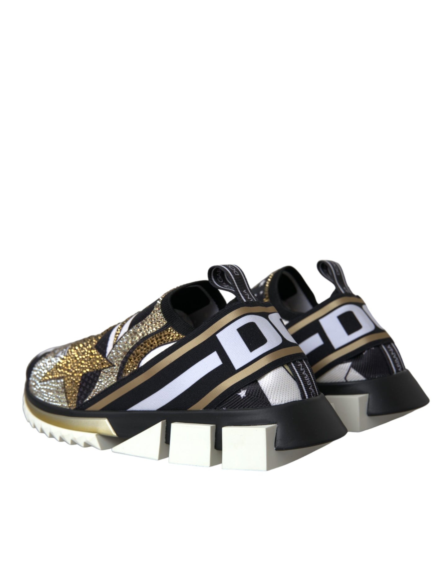 Dolce & Gabbana Multicolor Comet Star Print Sorrento Sneakers Shoes