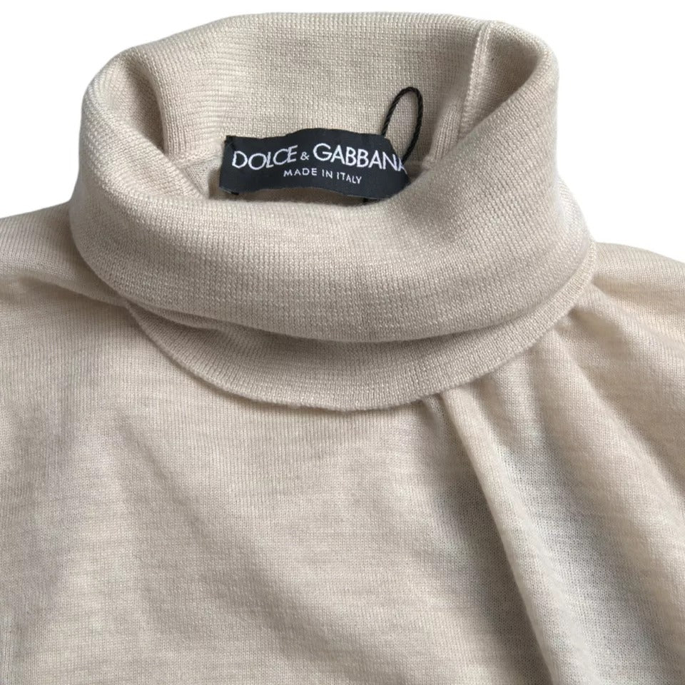 Dolce & Gabbana Pullover Beige Kasjmier Coltrui