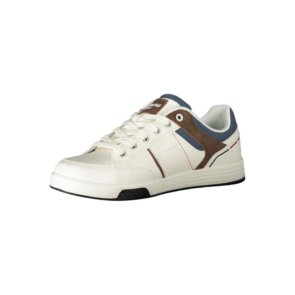 Carrera Witte Polyester Sneaker