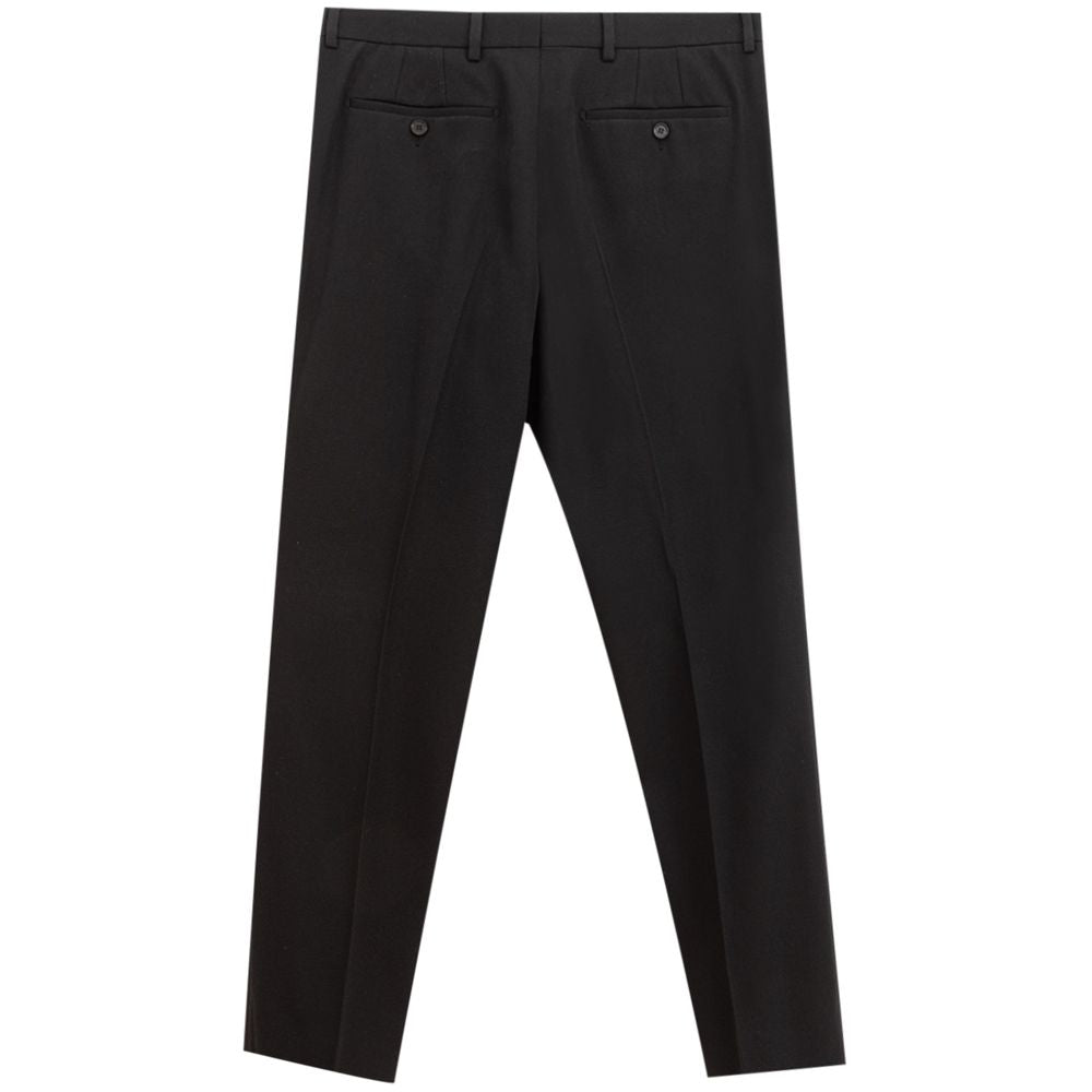 Burberry Black Wool Jeans & Pant