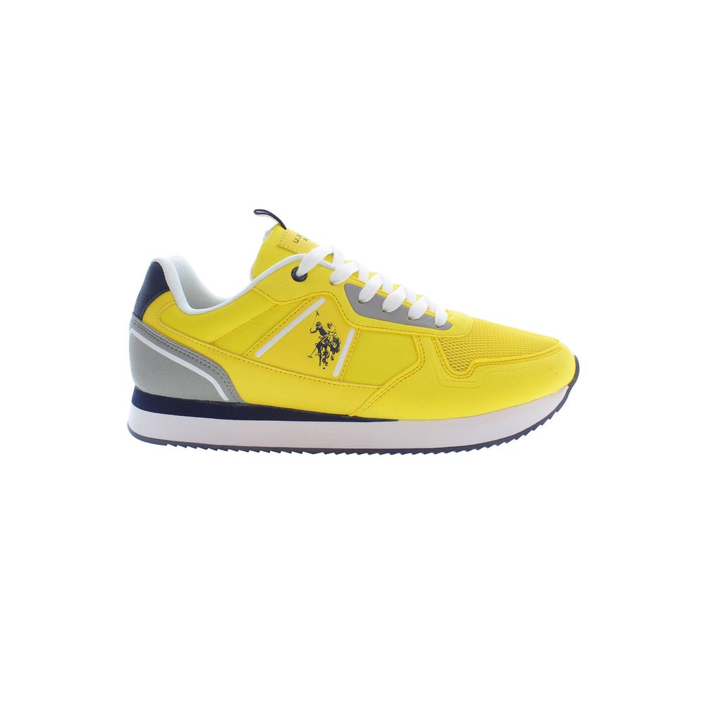 US POLO ASSN. Gele Polyester Heren Sneaker