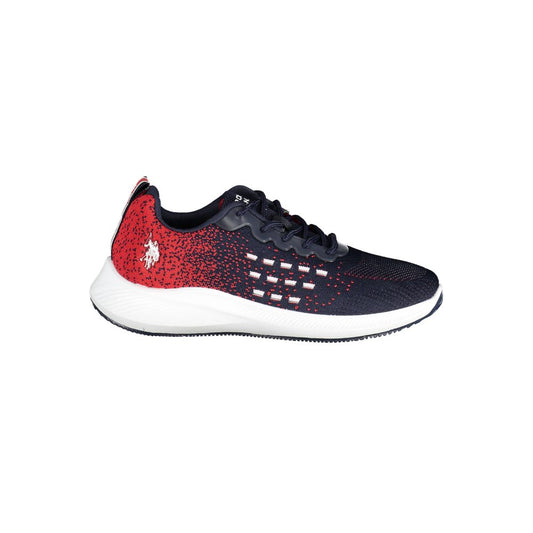 US POLO ASSN. Blauwe Polyester Heren Sneaker