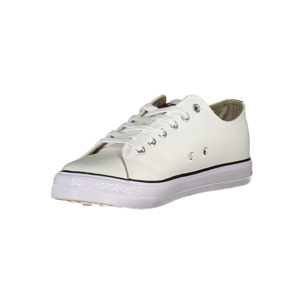 Carrera Witte Polyester Sneaker