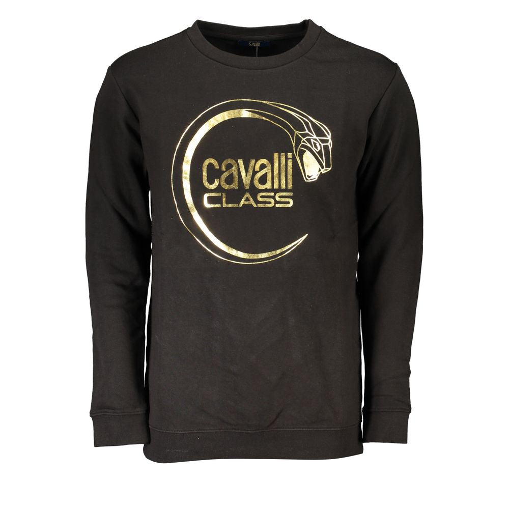 Cavalli Class Zwarte Katoenen Trui