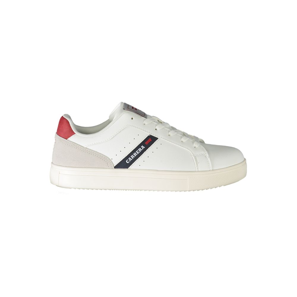 Carrera Witte Polyester Sneaker