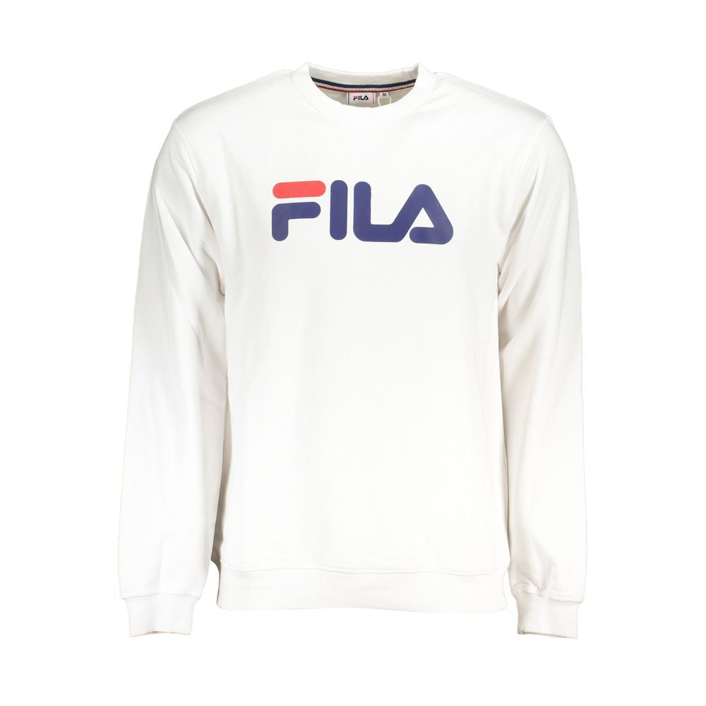 Fila Classic Crew Neck Fleece Sweatshirt in Wit