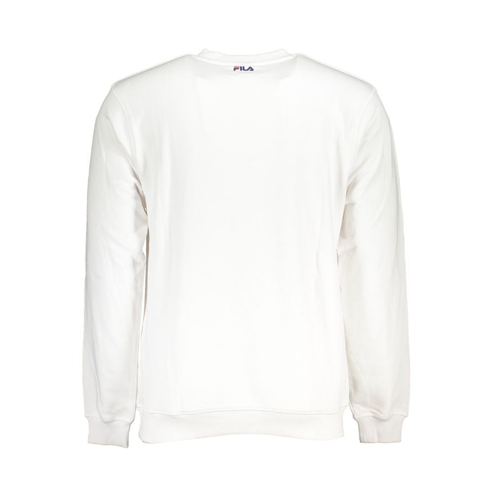 Fila Classic Crew Neck Fleece Sweatshirt in Wit