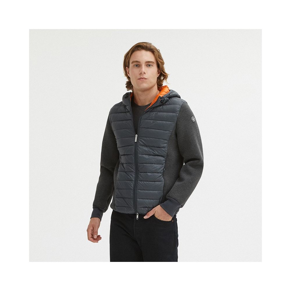 Centogrammi Gray Nylon Men Jacket