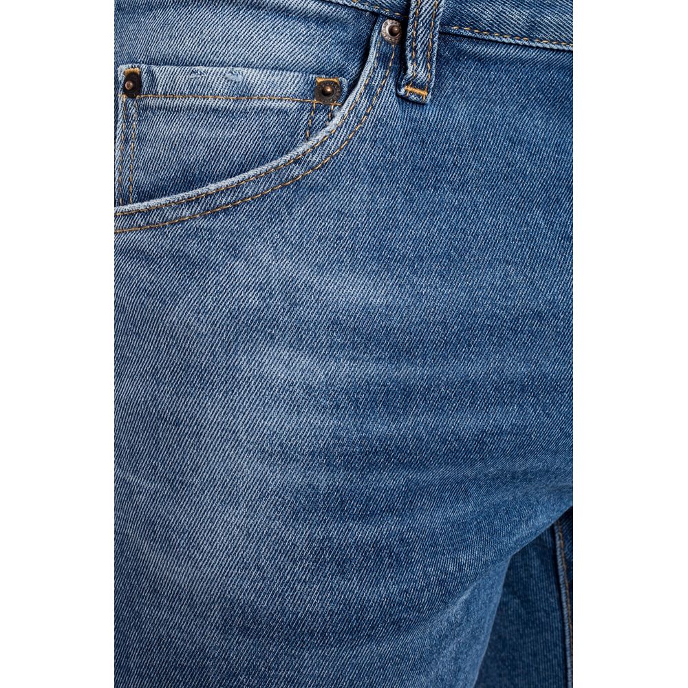 Dsquared������ Blauwe katoenen distressed jeans voor heren