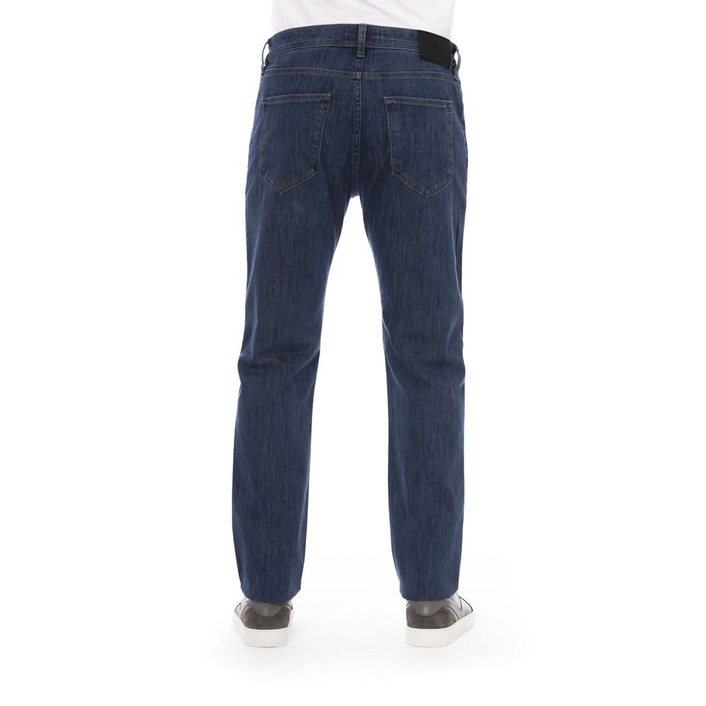 Baldinini Trend Blauwe Katoenen Heren Jeans