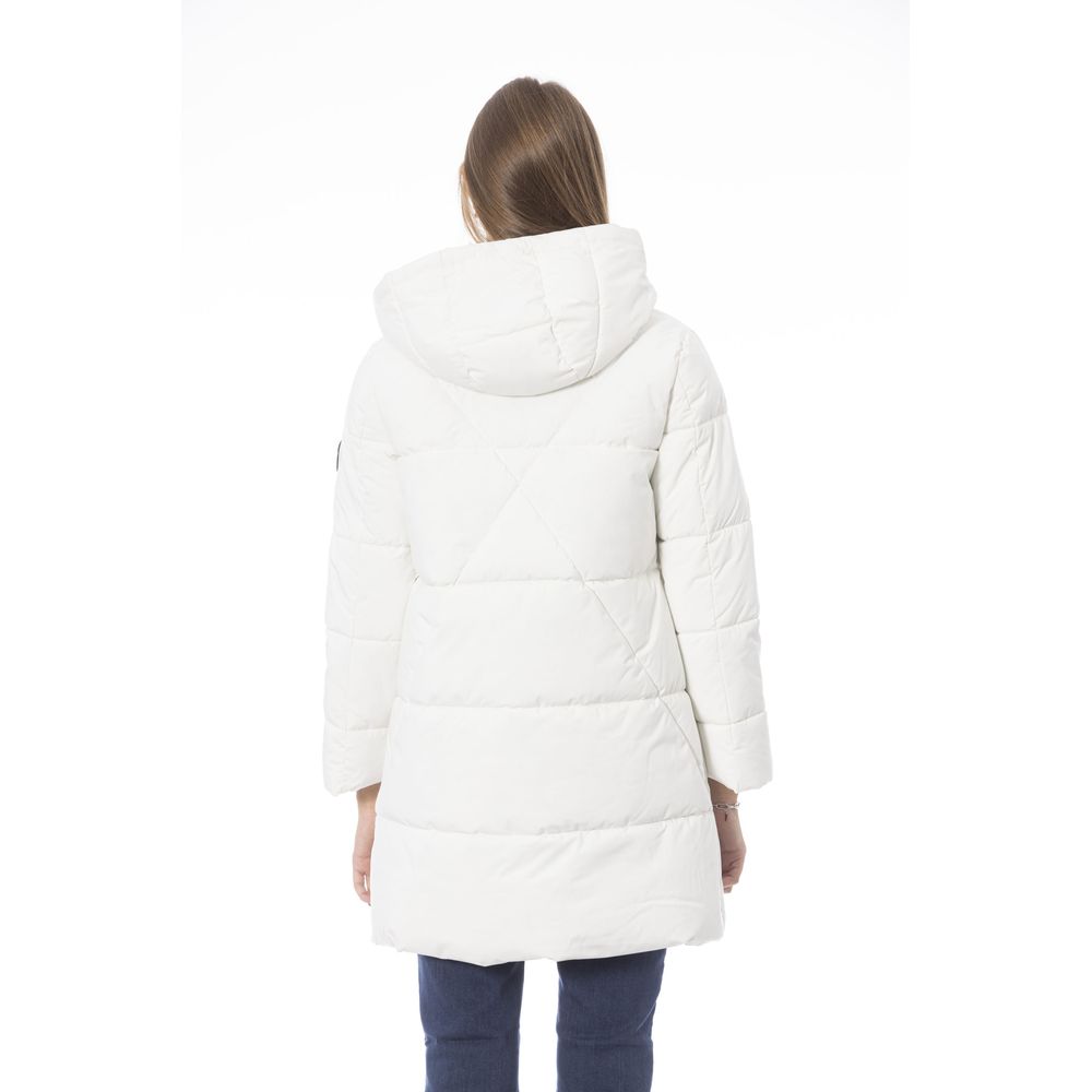 Baldinini Trend "White Polyester Women Jacket"