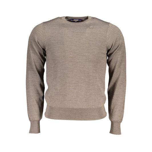 K-WAY Beige Wool Sweater