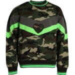 Dolce & Gabbana Multicolor Camouflage Sweatshirt Trui