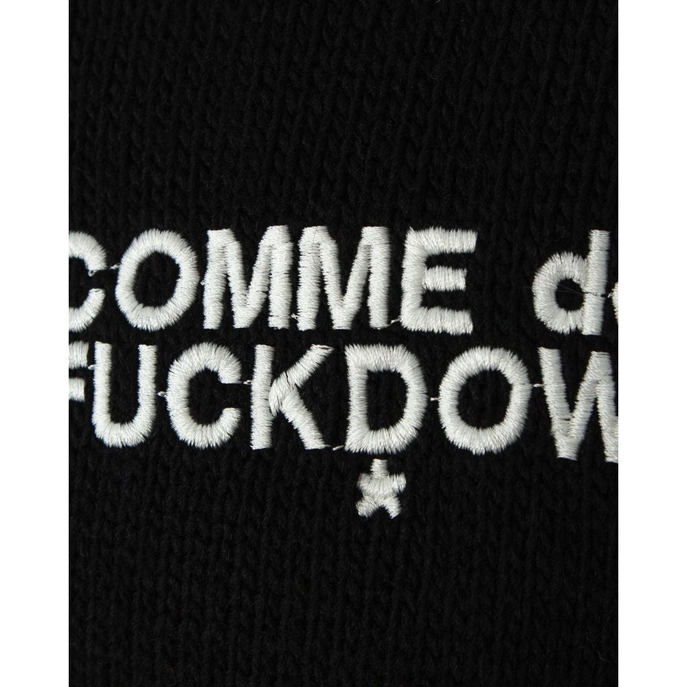 Comme Des Fuckdown Zwarte Acryl Trui