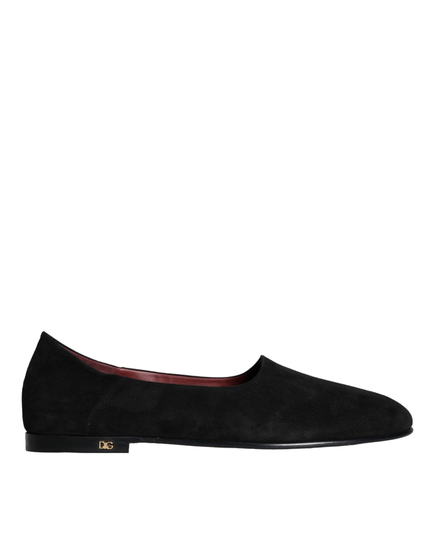 Dolce & Gabbana Zwarte Suède Loafers Formele Instappers