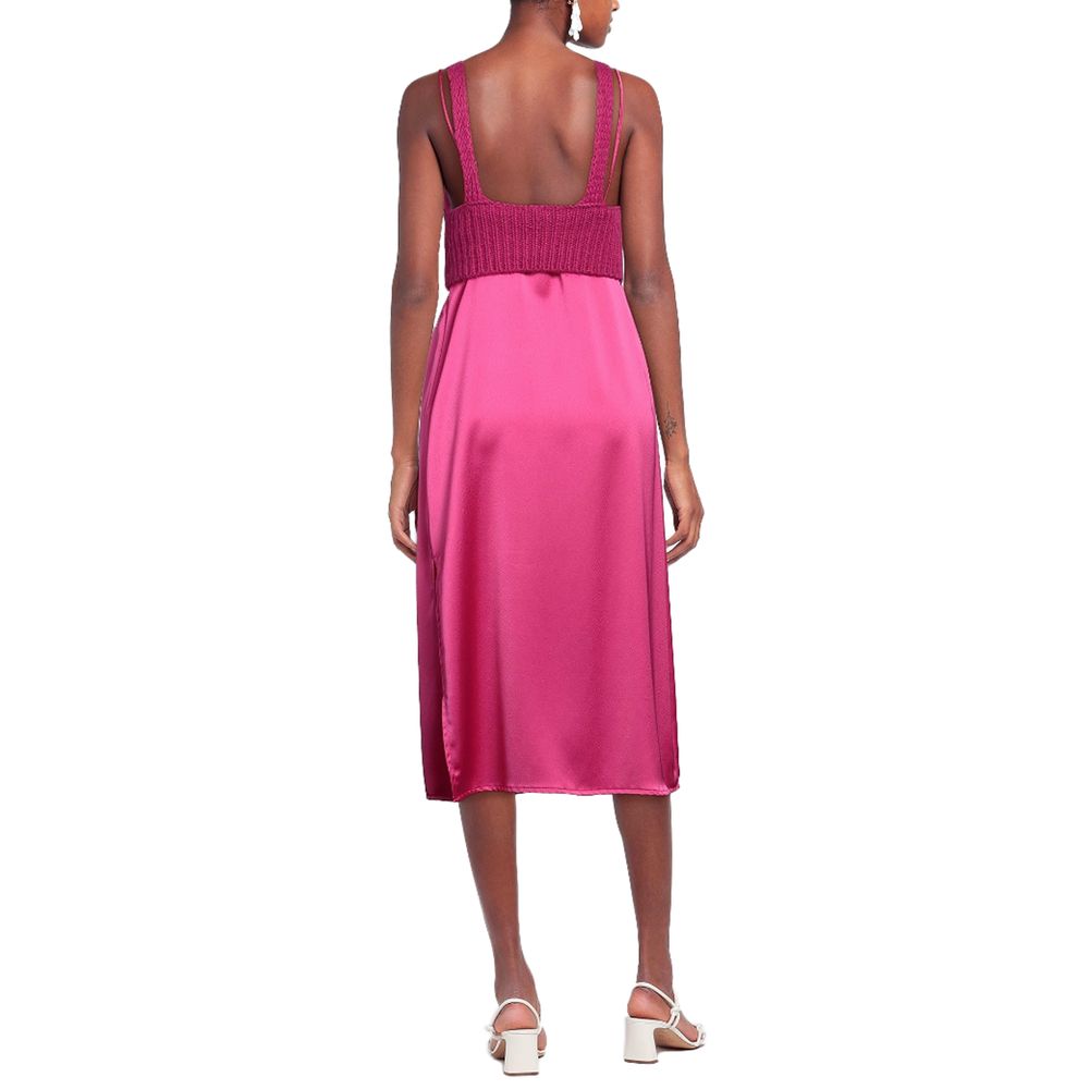 PINKO Fuchsia Polyester Jurk