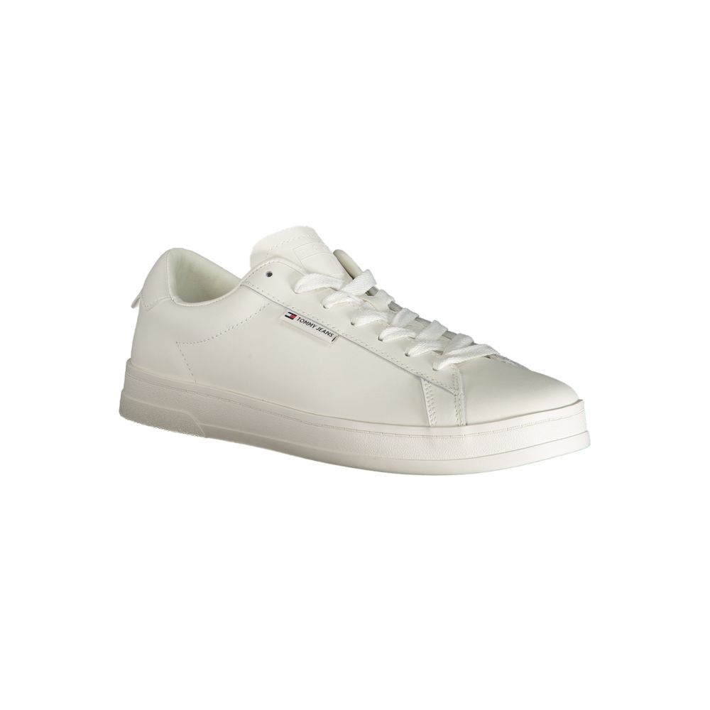 Tommy Hilfiger Witte Polyester Sneaker