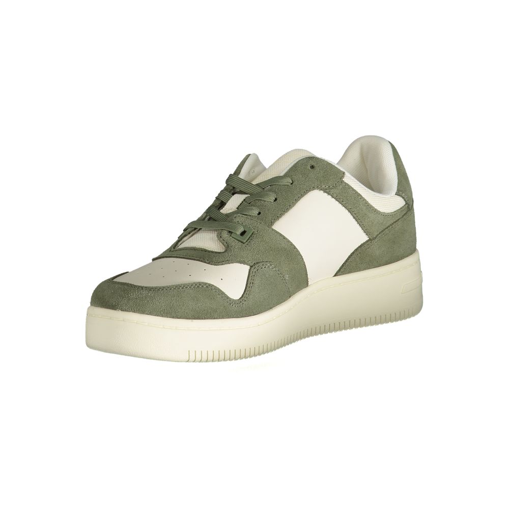 Tommy Hilfiger Groene Polyester Sneaker