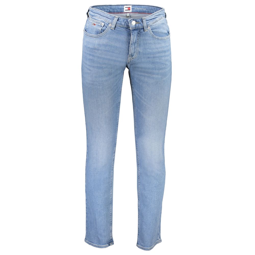 Tommy Hilfiger lichtblauwe katoenen jeans en broek