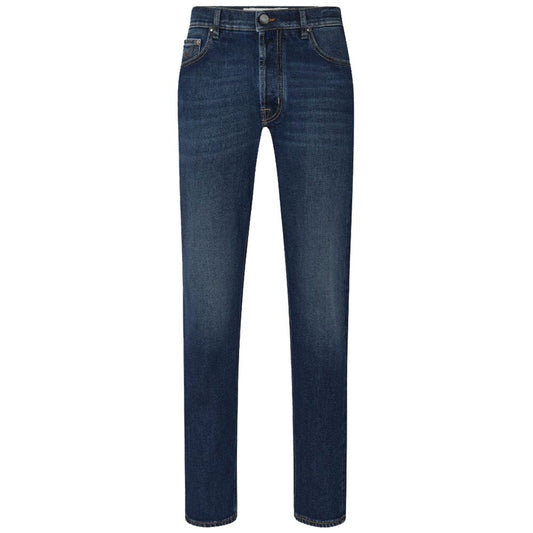 Jacob Cohen Blue Cotton Jeans & Pant