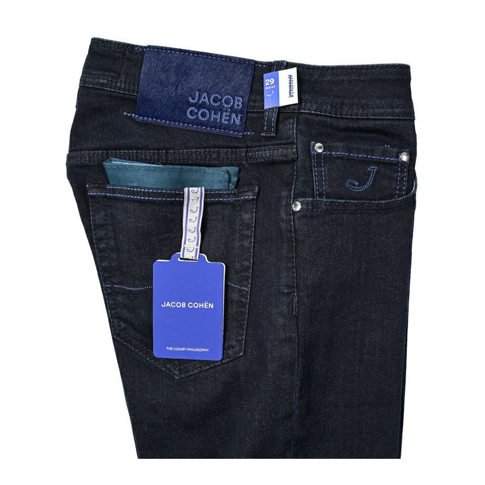 Jacob Cohen Blue Cotton Jeans & Pant