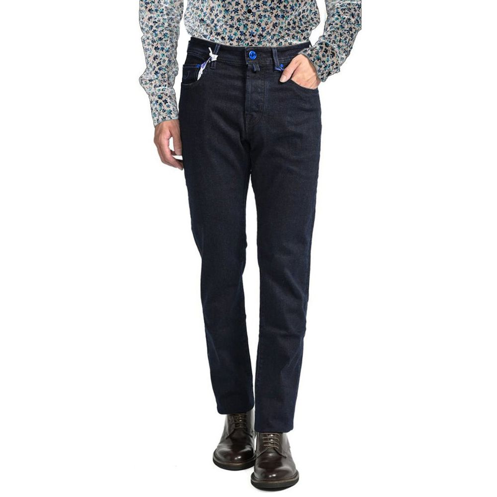 Jacob Cohen Blauwe Katoenen Jeans & Broek