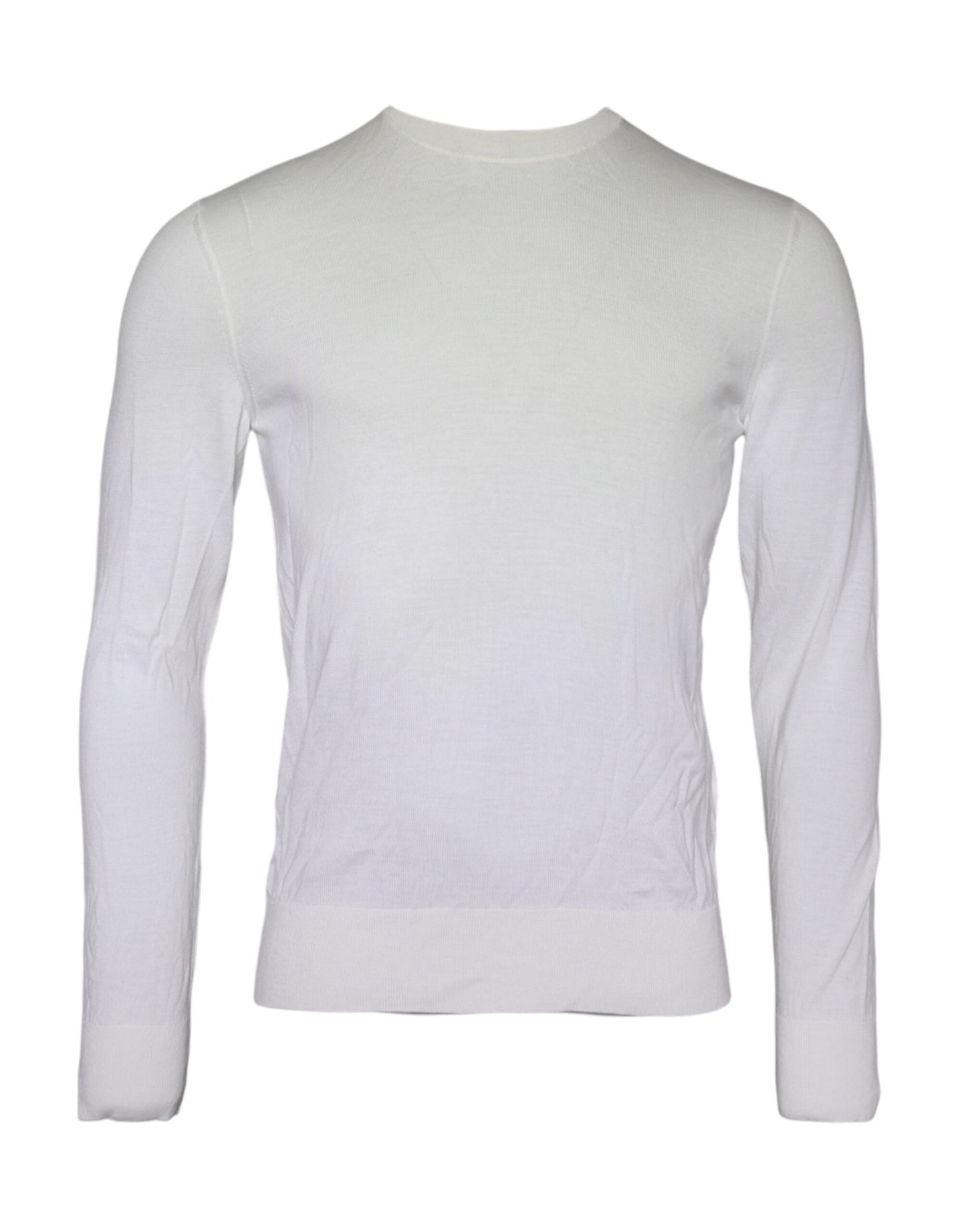 Dolce & Gabbana Off White Wollen Turtle Neck Trui