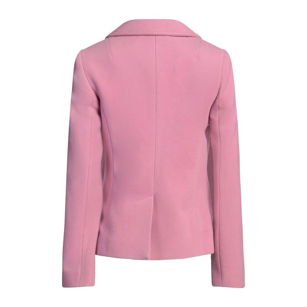 Dolce & Gabbana Pink Wool Jackets & Coat