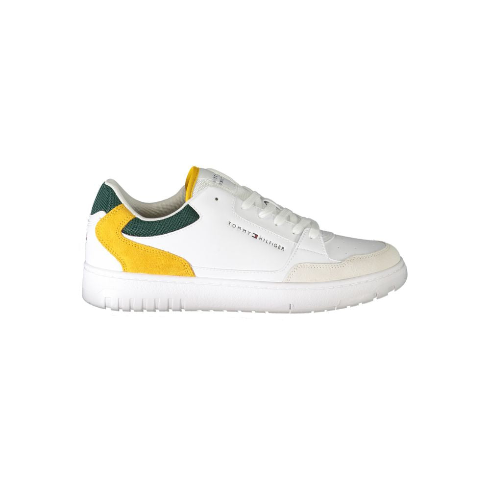 Tommy Hilfiger Witte Polyethyleen Heren Sneaker