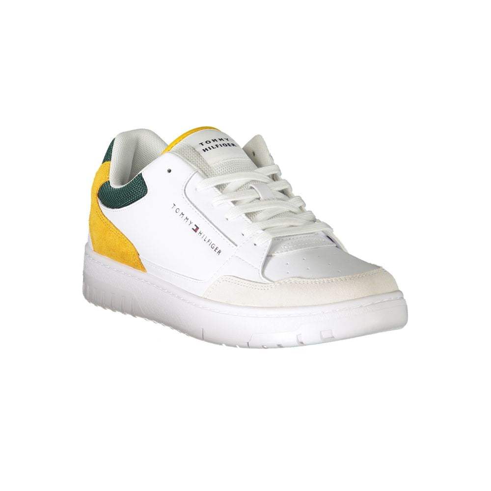 Tommy Hilfiger Witte Polyethyleen Heren Sneaker