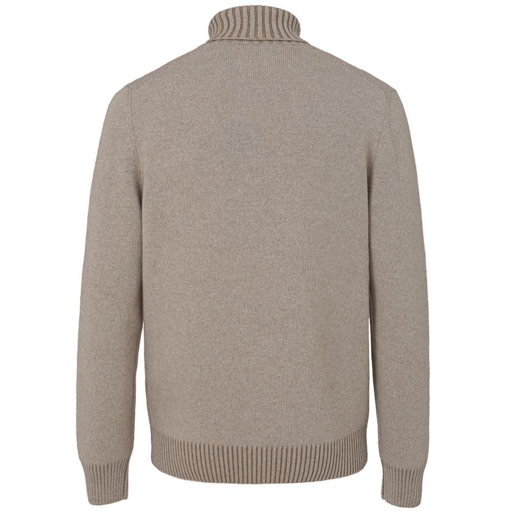 Gran Sasso Beige Cashmere Sweater