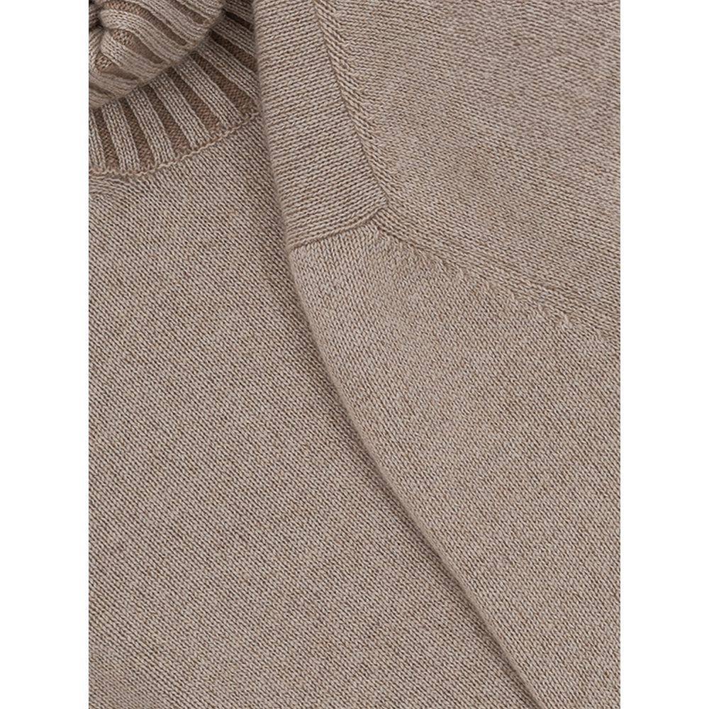 Gran Sasso Beige Cashmere Sweater