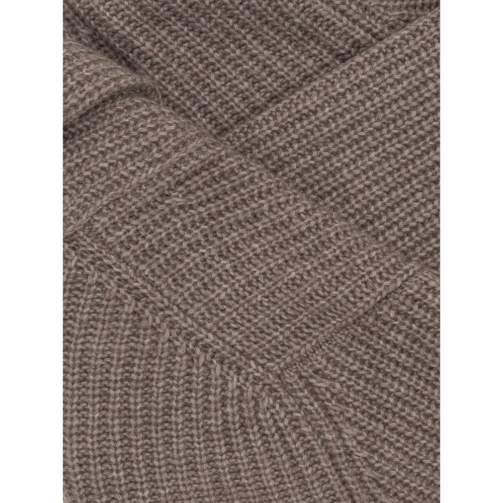 Gran Sasso Gray Wool Cardigan