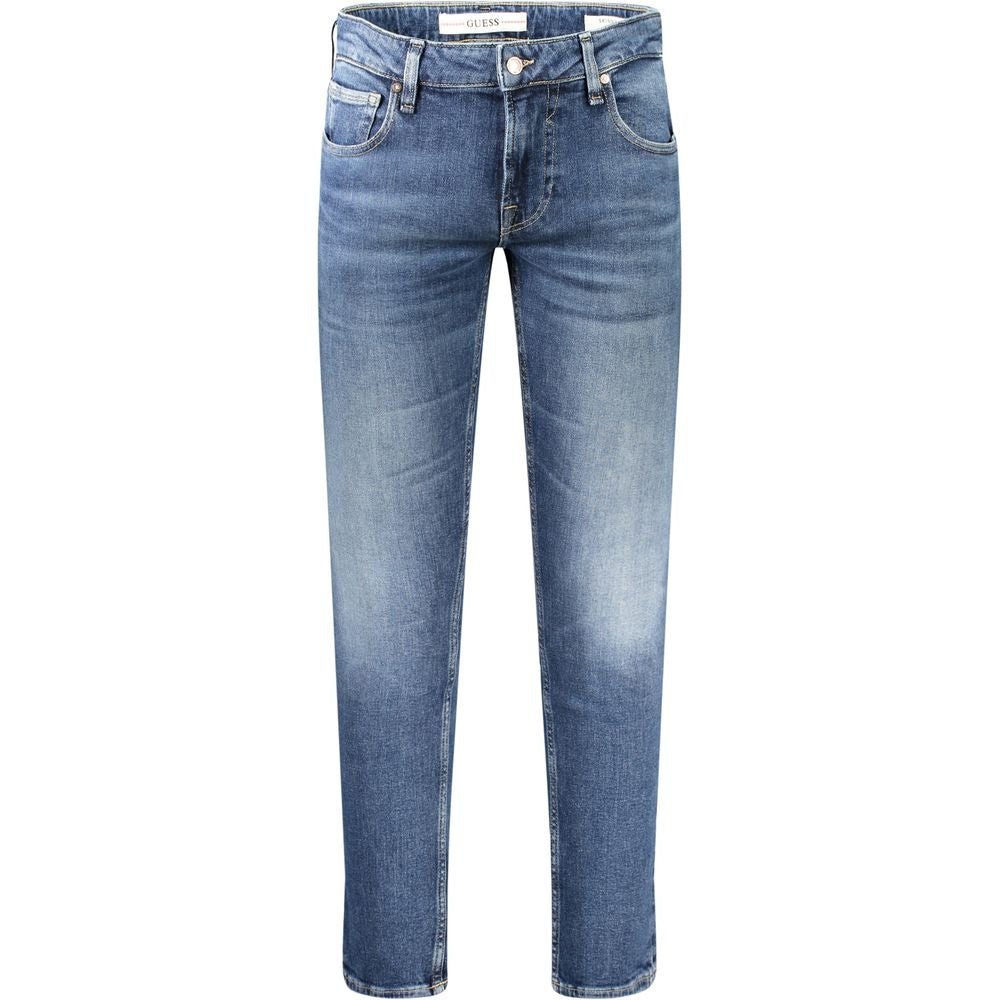 Guess Jeans Blauwe Katoenen Jeans & Broek