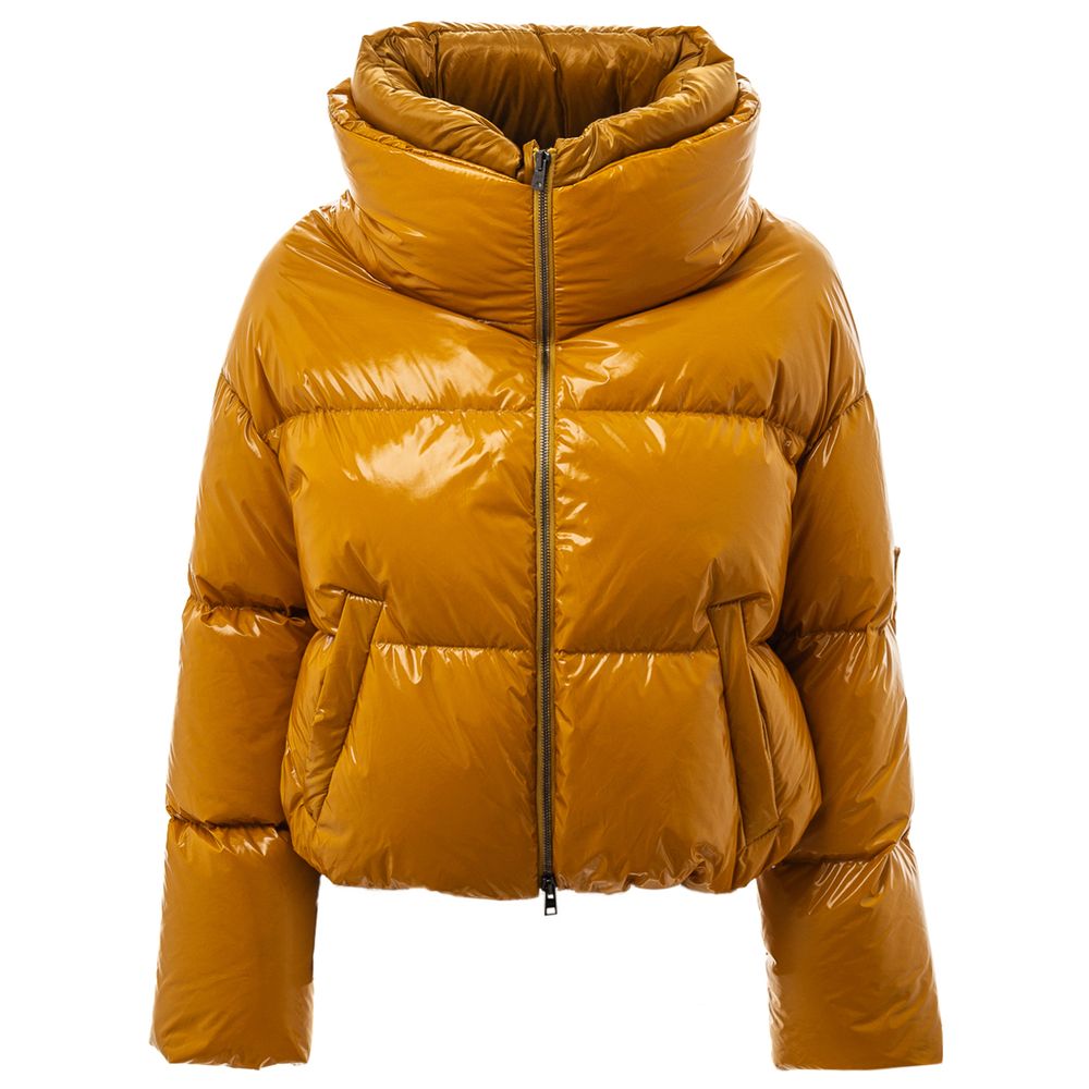 Herno Yellow Polyamide Jackets & Coat