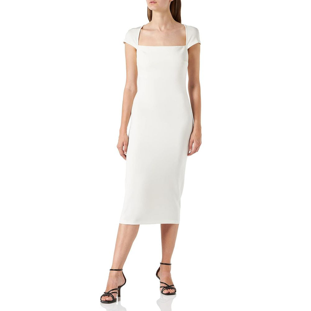 PINKO Witte Viscose Jurk