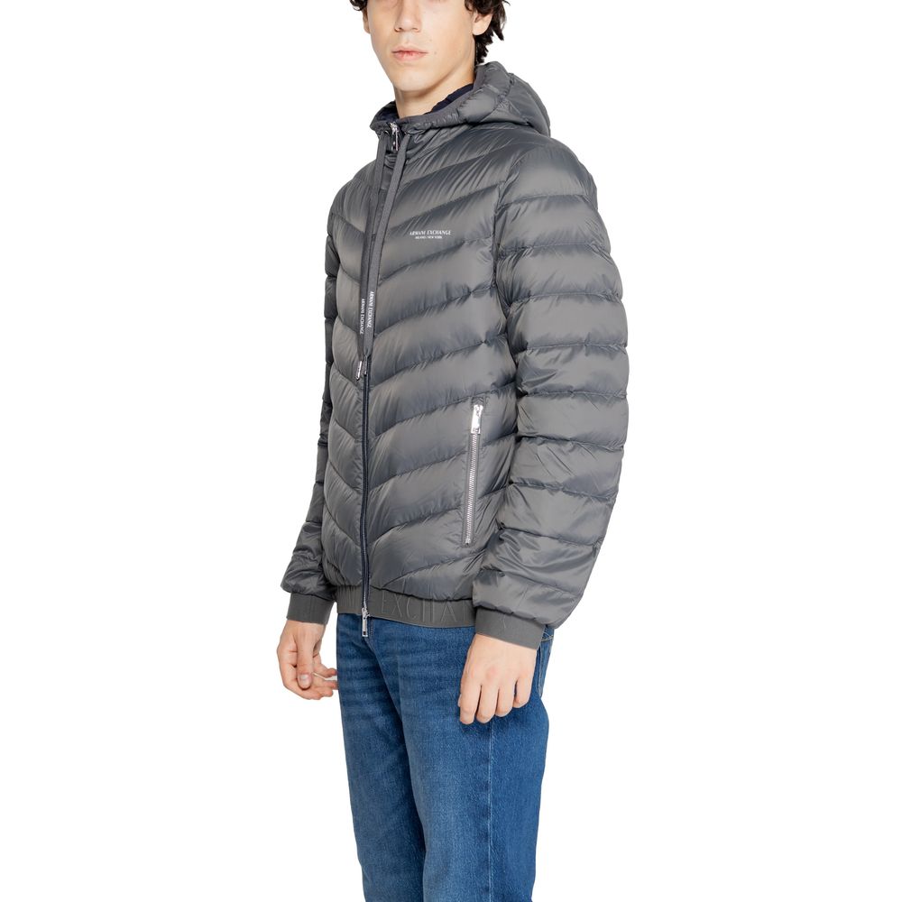 Armani Exchange Grijs Polyester Jack