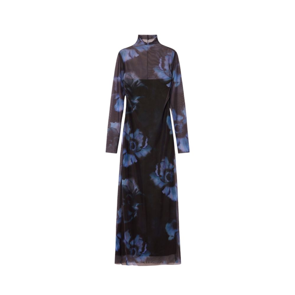 Desigual Blue Polyester Dress