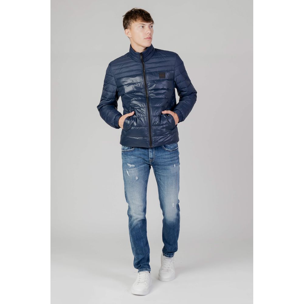 Hugo Boss Blauw Polyester Jack