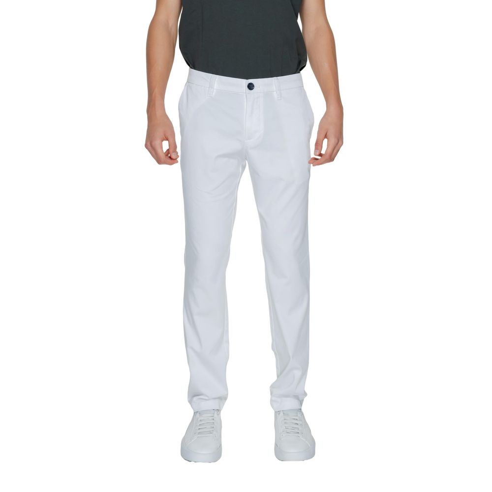 Armani Exchange Witte katoenen jeans en broek