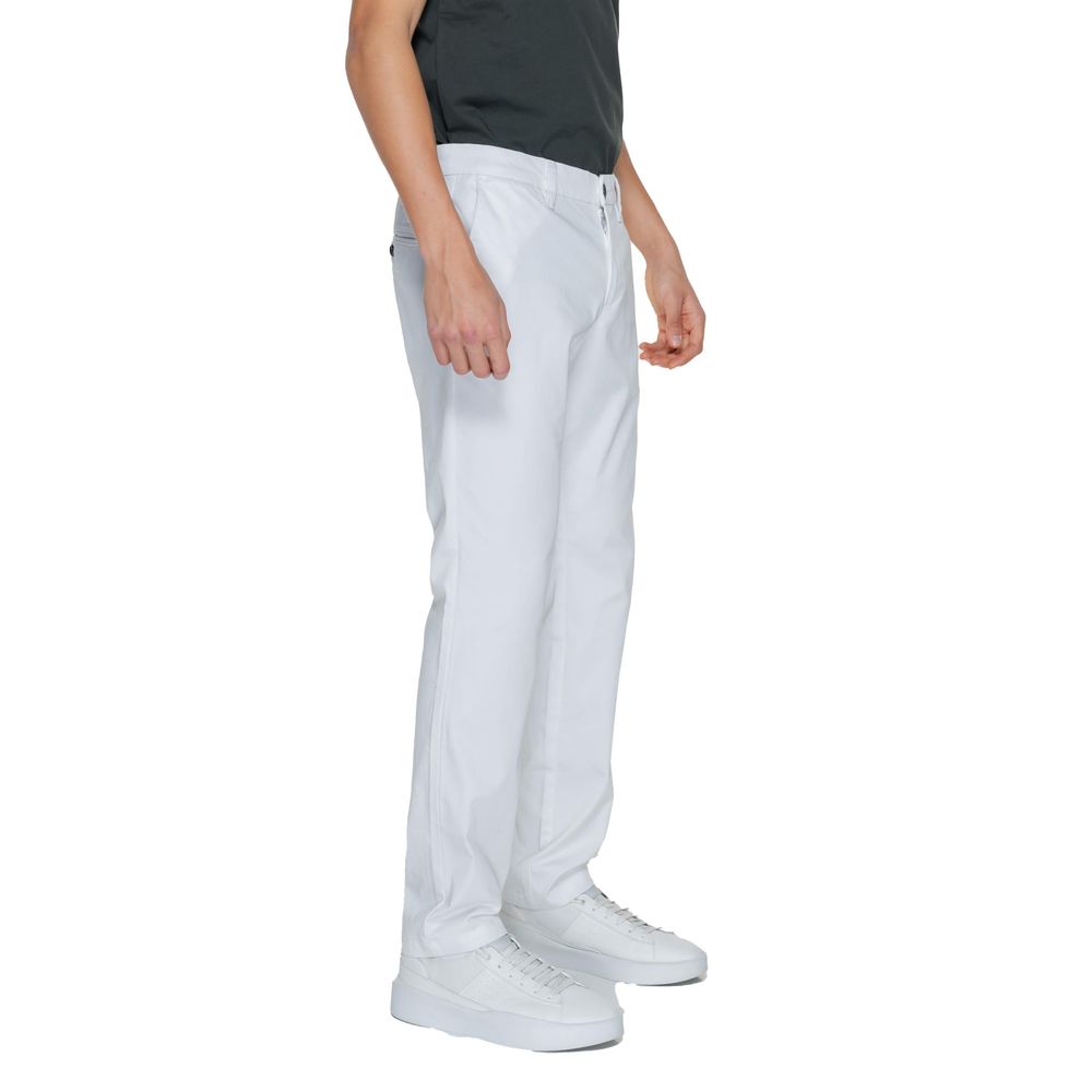 Armani Exchange Witte katoenen jeans en broek