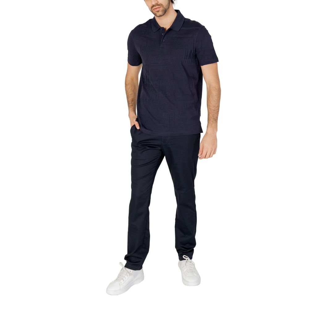 Armani Exchange Blauwe katoenen jeans en broek