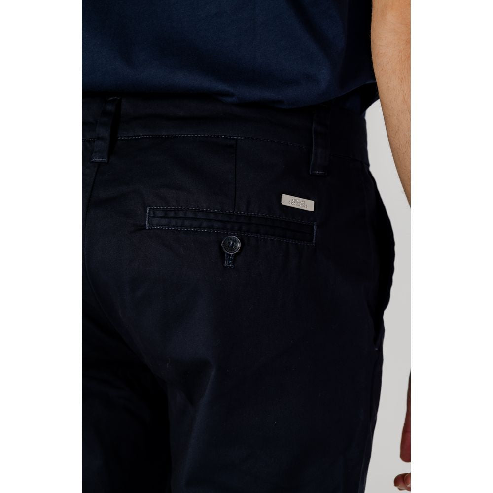 Armani Exchange Blauwe katoenen jeans en broek