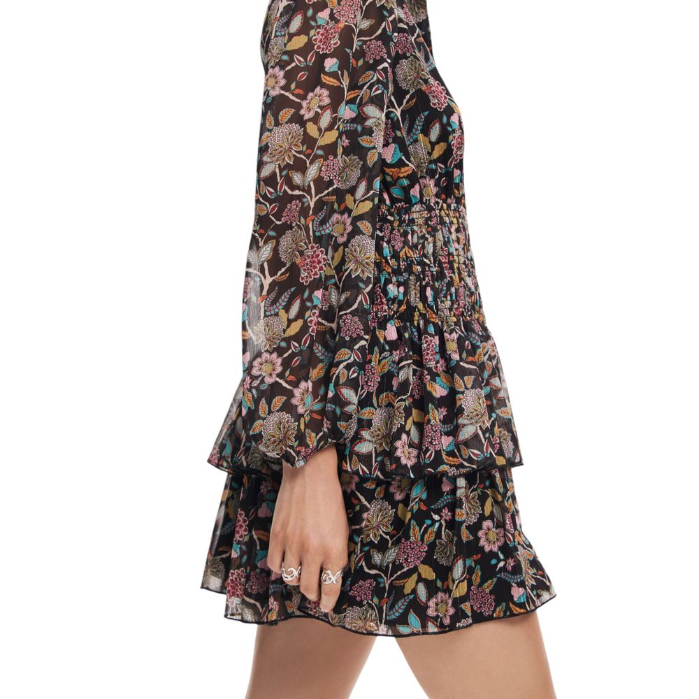 Desigual Grijze Polyester Jurk